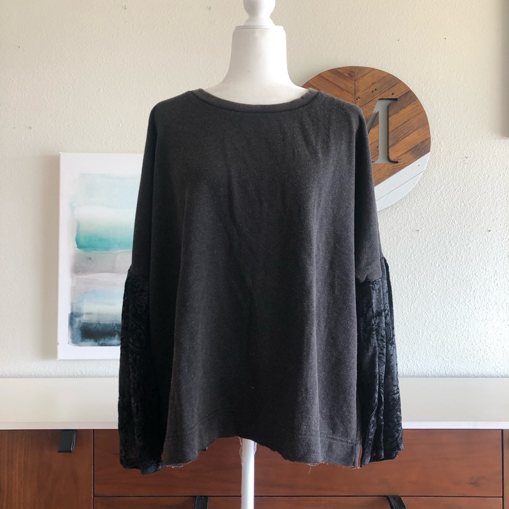 NWT Washed Terry Top